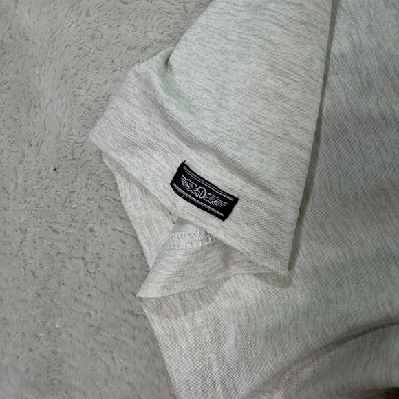 Straight Down Mens Large Polo Shirt Dallas Athletic Club Gray Heather Golf Sport - Picture 4 of 8